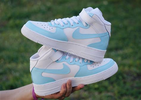 baby blue air force 1s